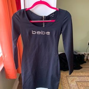 BEBE bodycon mini dress